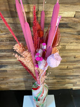 Afbeelding in Gallery-weergave laden, Hoge vaas Fidrio met droogboeket