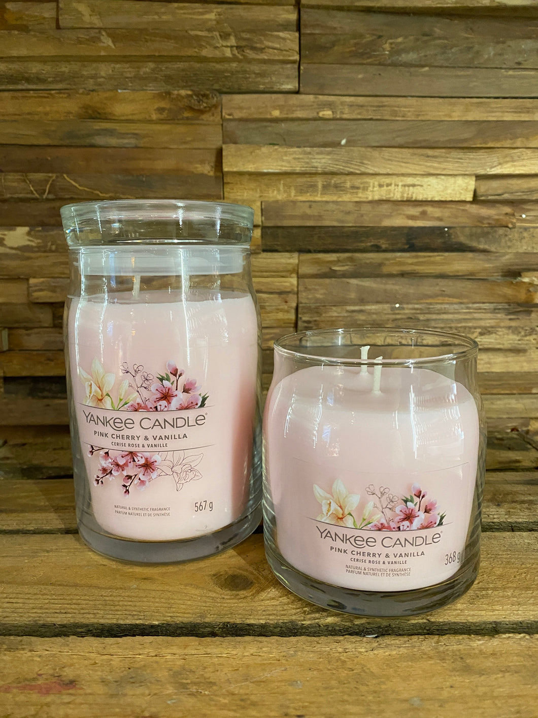Geurkaars Yankee Candle - Pink cherry & vanilla
