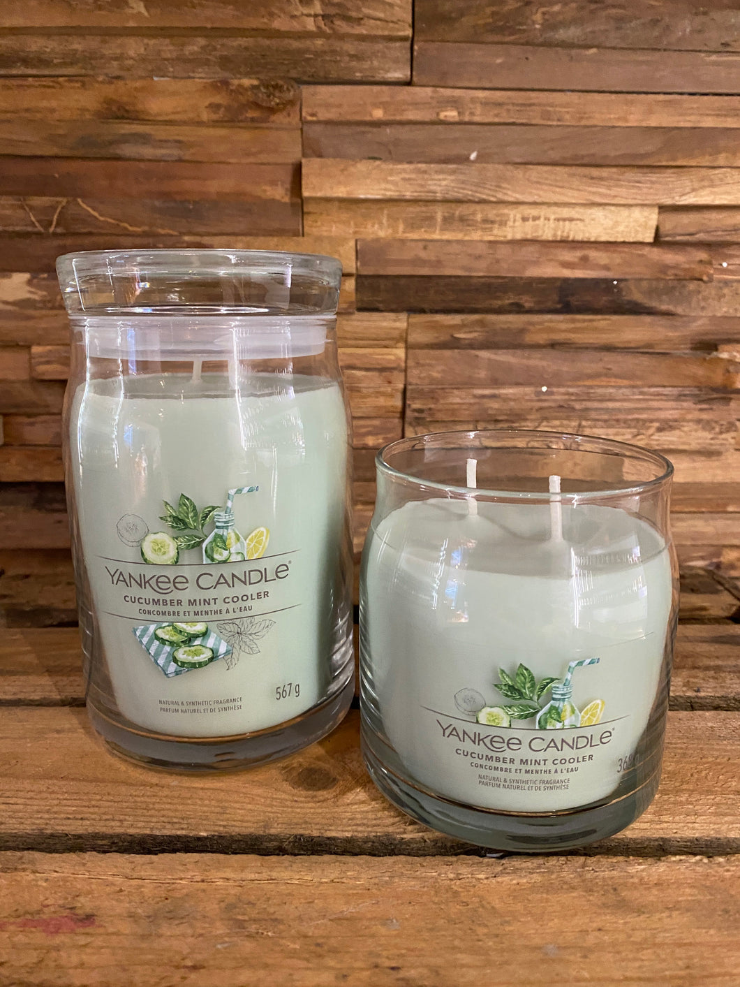 Geurkaars Yankee Candle - Cucumber mint cooler