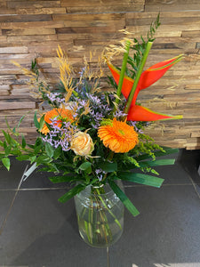 Veldboeket met Heleconia