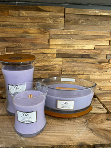 Lavendel Spa Geurkaars WoodWick