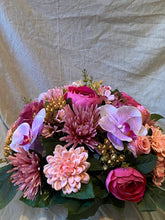 Afbeelding in Gallery-weergave laden, Artificiël bloemstuk XL roze tint
