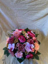 Afbeelding in Gallery-weergave laden, Artificiël bloemstuk XL roze tint
