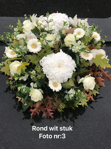 Rond wit stuk foto nr:3